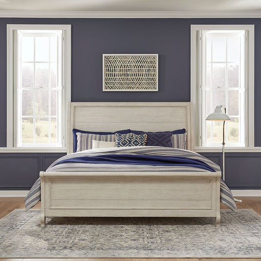Farmhouse Reimagined - King Sleigh Bed