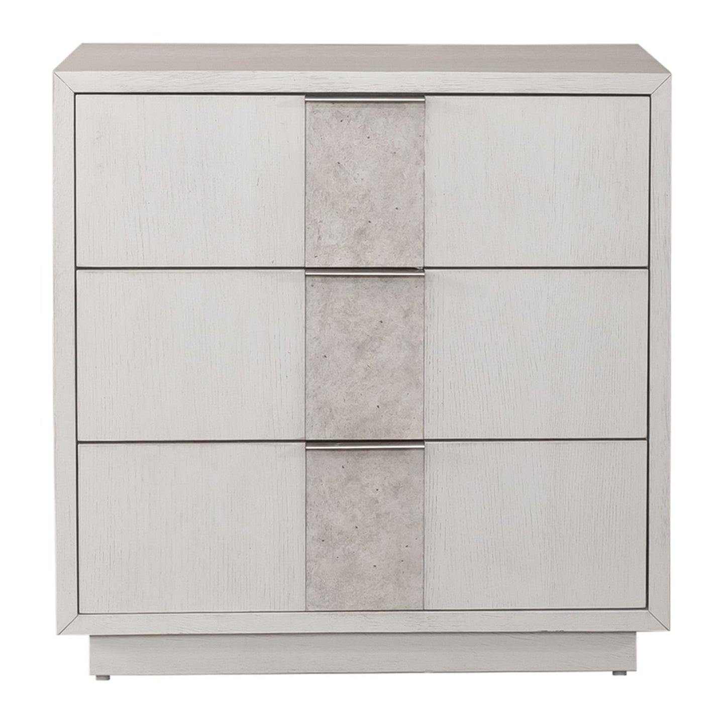 Mirage - 3 Drawer Night Stand w -  Charging Station
