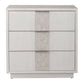 Mirage - 3 Drawer Night Stand w -  Charging Station