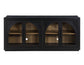 Magnolia Cathedral Doored Server, Black