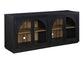 Magnolia Cathedral Doored Server, Black