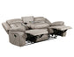 Tyson Sofa, Manual Reclining, Drop-Down Console and Power Strip, Glider