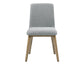 Vida Upholstered Side Chair, Gray