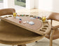 Rylie 6-Piece Game Dining Set, Natural Finish