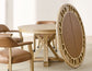 Rylie 6-Piece Game Dining Set, Natural Finish