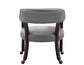 Tournament Arm Chair w/Casters, Gray