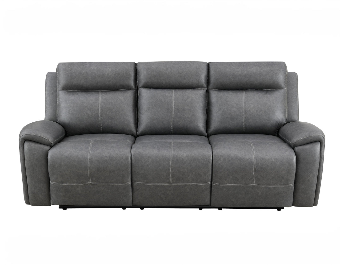 Gaston Sofa, Manual Reclining, Drop-Down Console