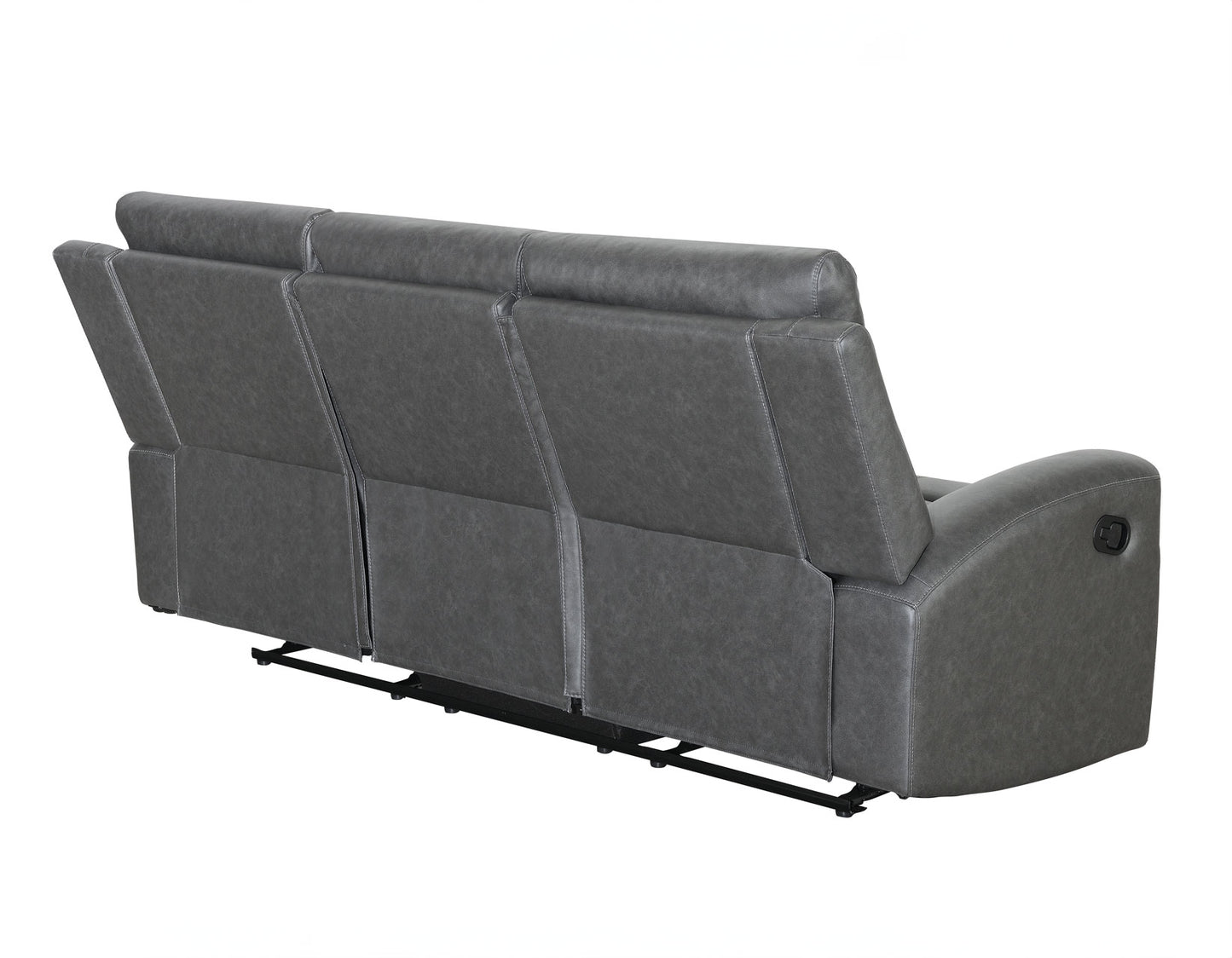 Gaston Sofa, Manual Reclining, Drop-Down Console