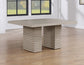Lily 60-78″ Dining Table w/18-inch Leaf