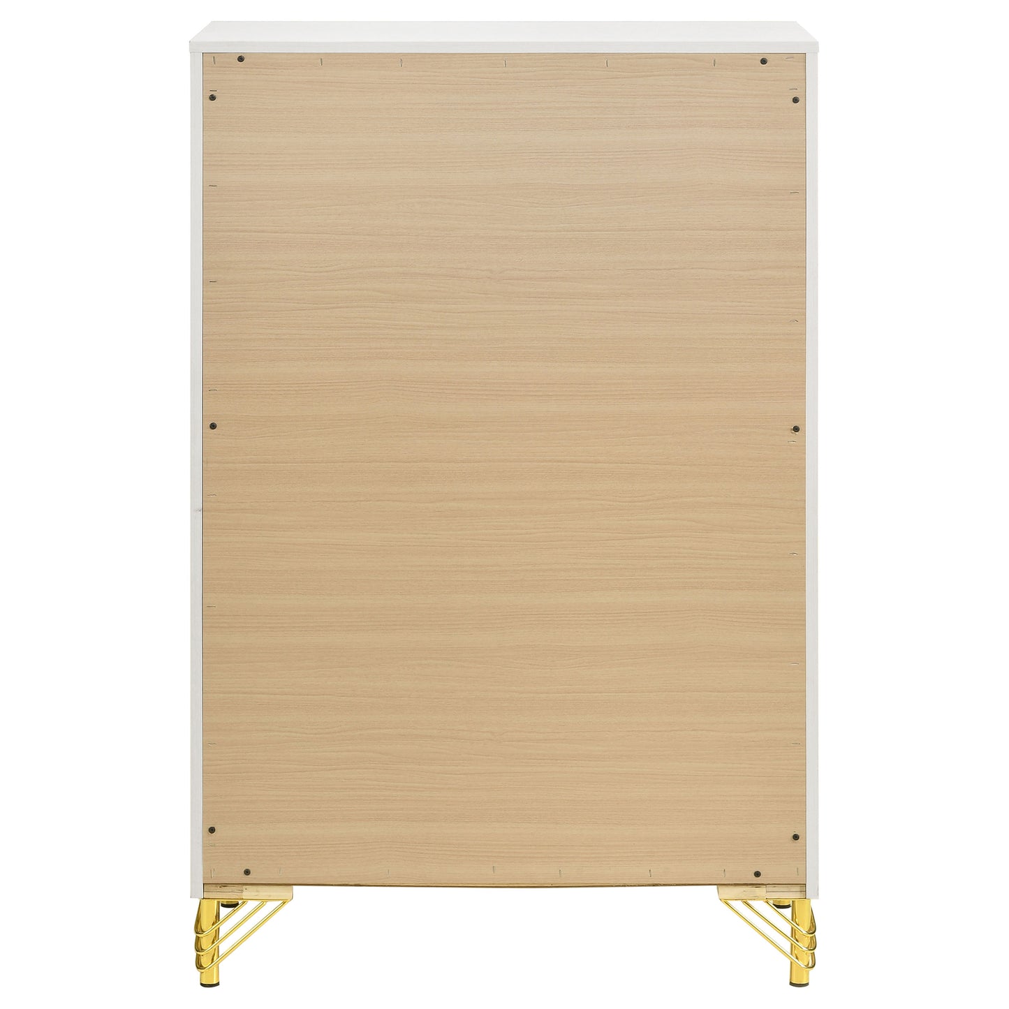 Lucia 5-drawer Bedroom Chest of Drawers White