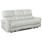 Greenfield Upholstered Power Reclining Sofa Dove Grey - Discount Furniture Connection