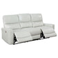 Greenfield 2-piece Power Reclining Sofa Set Dove Grey - Discount Furniture Connection