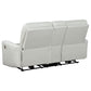 Greenfield 2-piece Power Reclining Sofa Set Dove Grey - Discount Furniture Connection