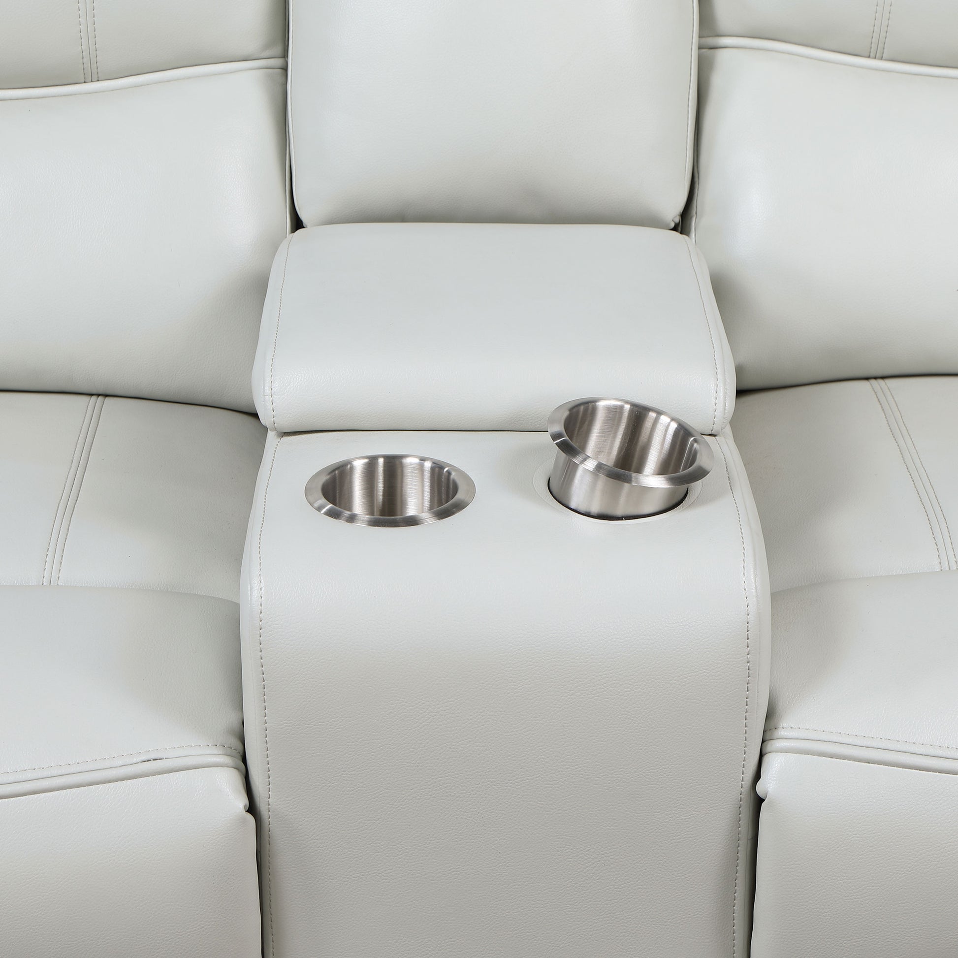 Greenfield 2-piece Power Reclining Sofa Set Dove Grey - Discount Furniture Connection