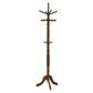 Achelle 11 Hook Freestanding Coat Rack Hat Hanger Tobacco - Discount Furniture Connection