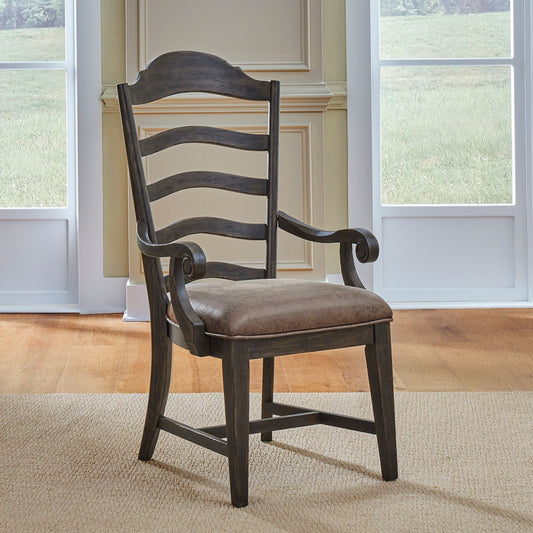 Paradise Valley - Uph Ladder Back Arm Chair (RTA)